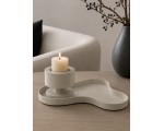 BOI!WOW Plateau Iron Ivory – Ivoorkleurig  Decoratieplateau | Modern Woonaccessoire